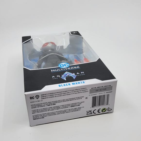 DC Multiverse Aquaman and The Lost Kingdom Black Manta 7" Figure Mcfarlane New - Picture 10 of 11